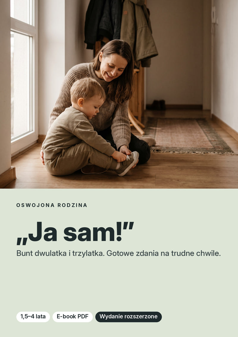 „Ja sam!” — okładka e-booka, wydanie Rozszerzone